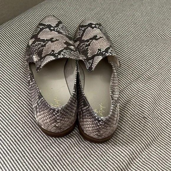 Crown vintage snakeskin loafers - Picture 3 of 4